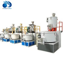 Plastic SRL 300/600PVC powder raw material mixing / high speed heating and cooling mixer machine